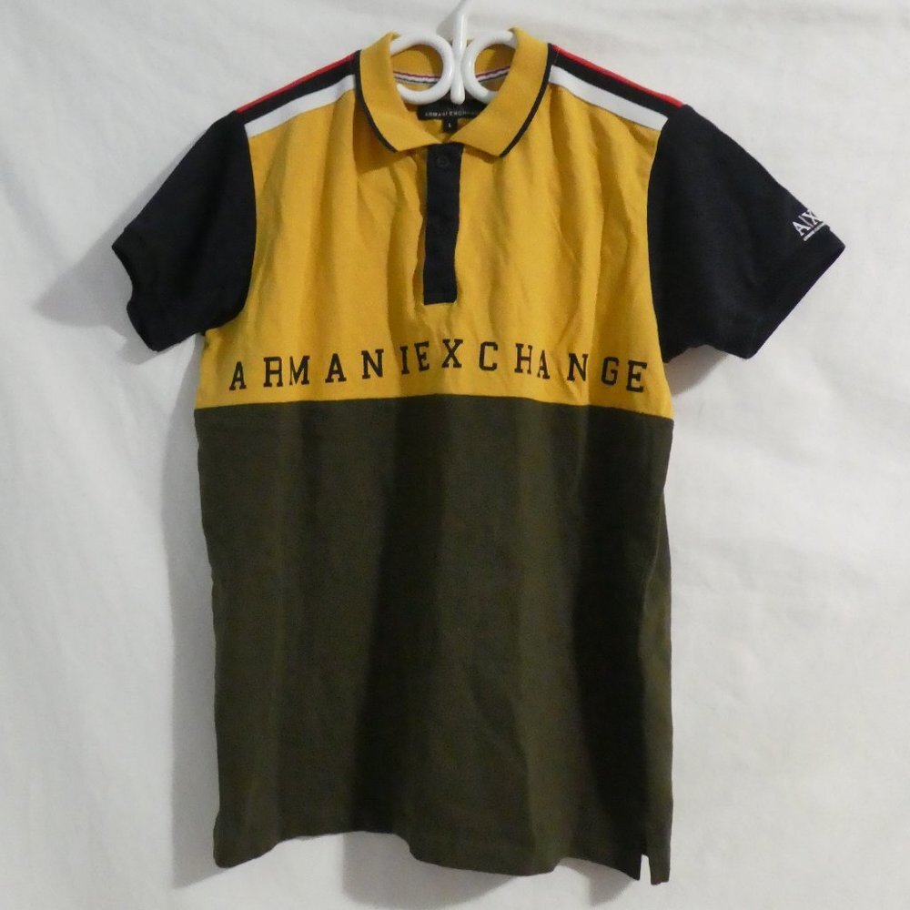 A|X ARMANI EXCHANGE | large | Polo Shirt | Slit / Vent Sides | GUC